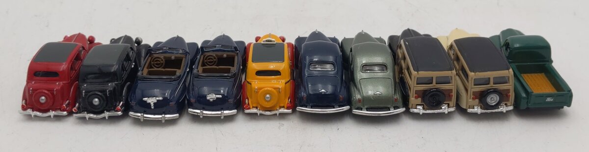 Classic Metal Works HO Scale Die-Cast Automobiles [10] EX