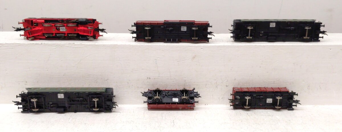 Fleischmann 631405 HO Scale DB Digital Steam Locomotive Freight Starter Set EX/Box