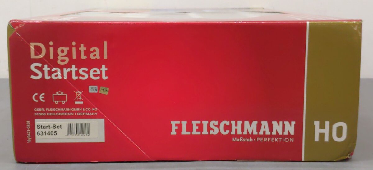 Fleischmann 631405 HO Scale DB Digital Steam Locomotive Freight Starter Set EX/Box