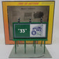 MTH 30-90284 Rolling Rock Lighted Billboard EX/Box