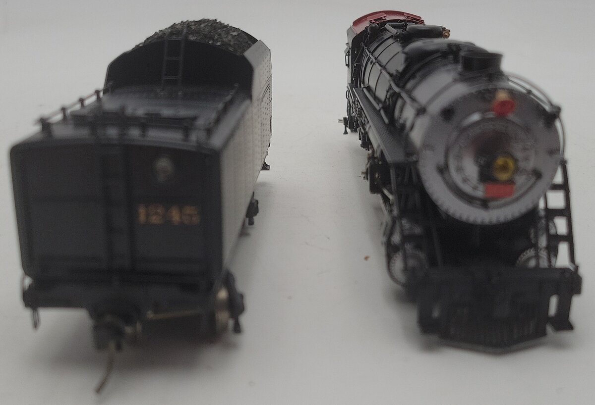Samhongsa HO Scale Custom Locomotive & Tender #1245 EX