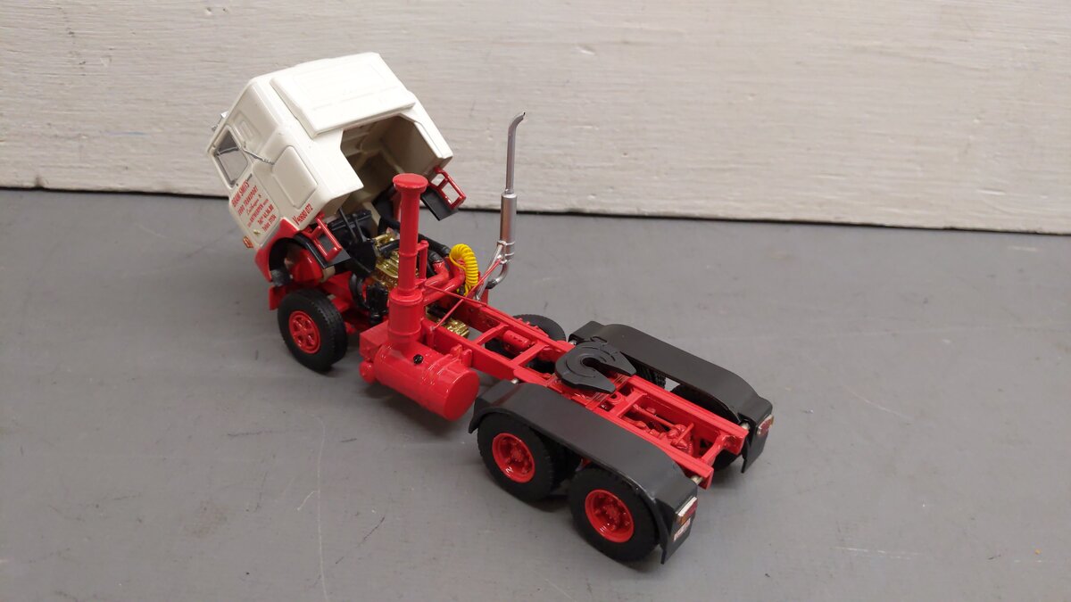 Tekno 76410 1:50 Scale Diecast Beige / Red Citernatrans Tanker Truck EX/Box