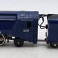American Flyer 350 Vintage S B&O The Royal Blue 4-6-2 Die-Cast Steam Locomotive VG