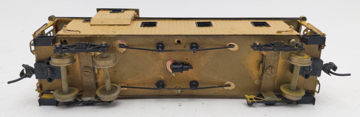 HO Scale BRASS C-30 Caboose Car - Painted