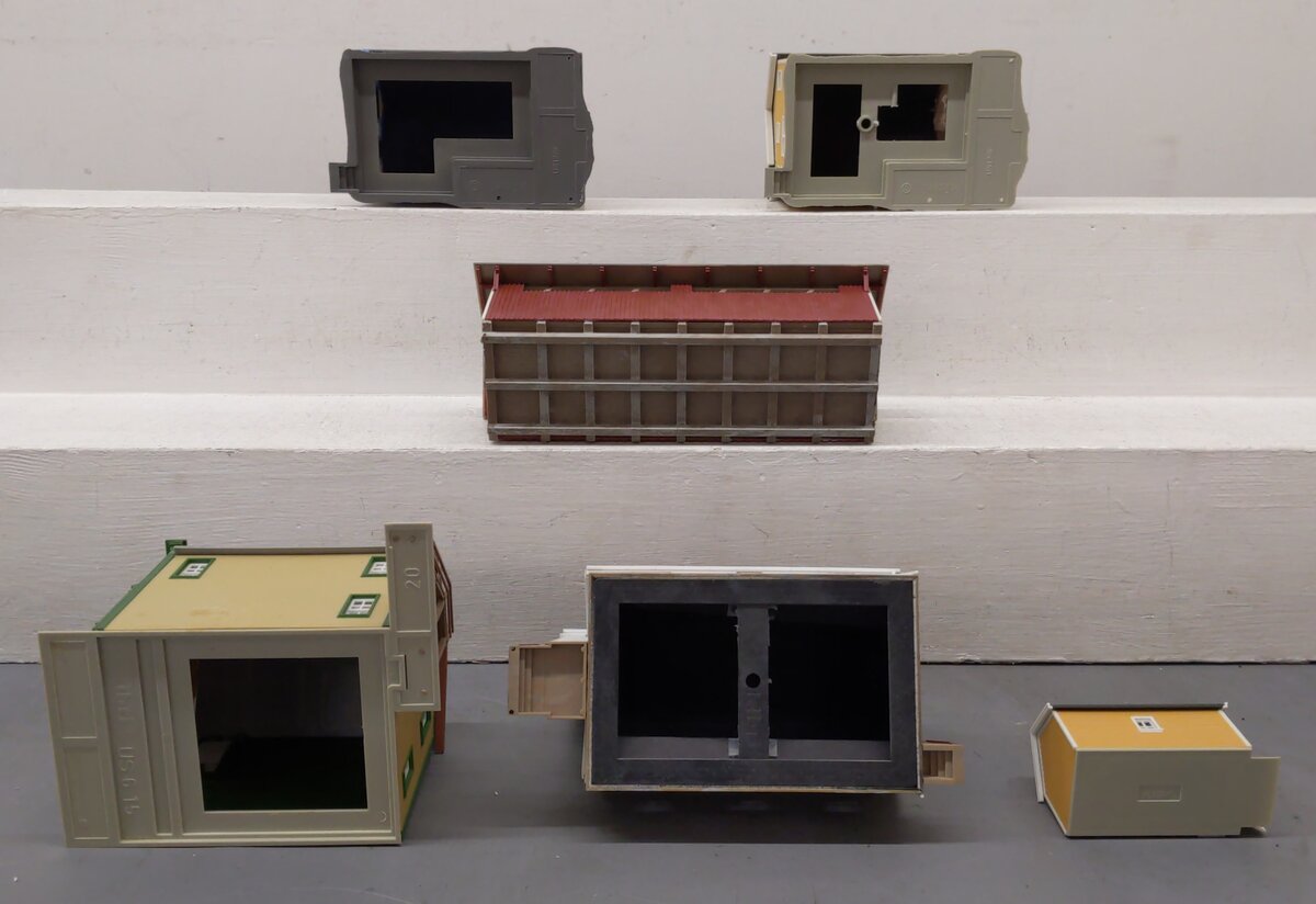Kibri HO Scale Plastic Buildings [6] EX