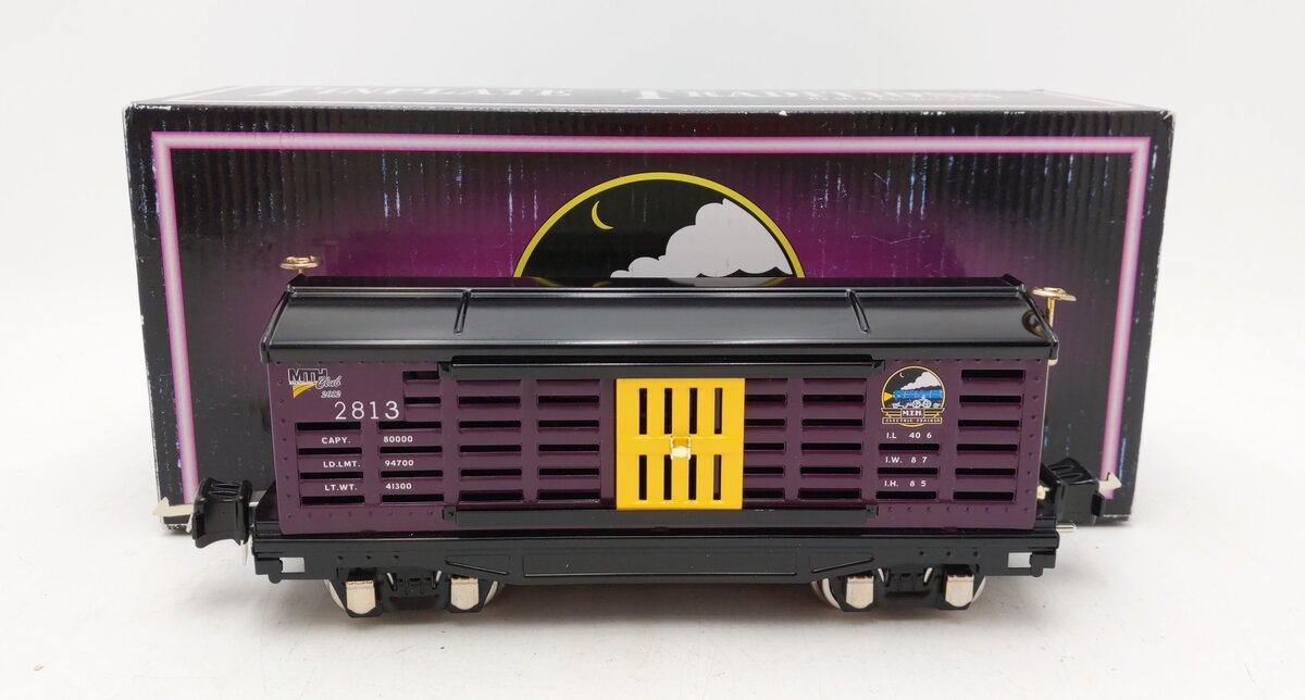 MTH 10-8083 O Gauge Cattle Car #2813 EX/Box
