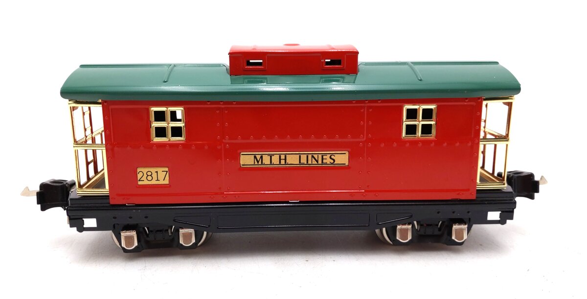 MTH 10-8005 O Gauge Red 2817 Caboose EX/Box