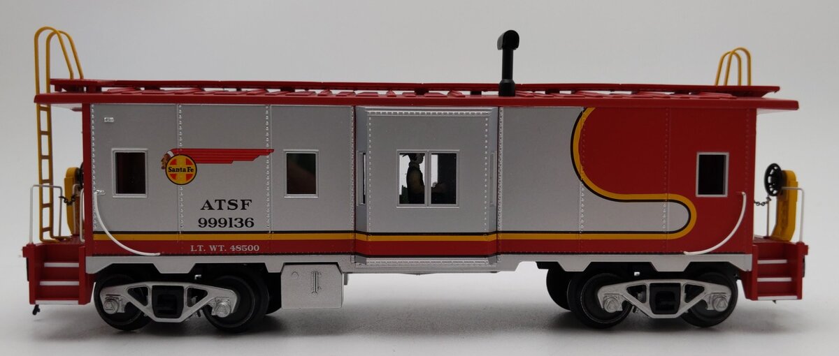 MTH 20-91737 O Gauge Atchison Topeka Santa Fe  Caboose #999136 EX/Box
