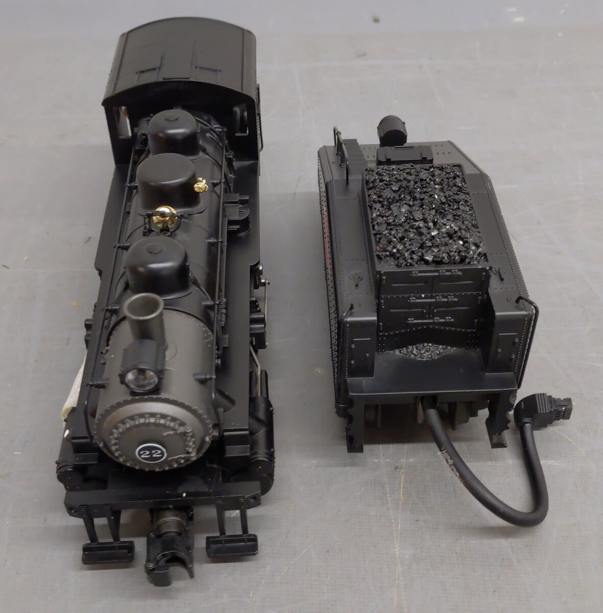 MTH 30-1432-1 Pittsburg Shawmut 0-6-0 USRA Steam Swithcher #22 w/PS2.0 EX/Box