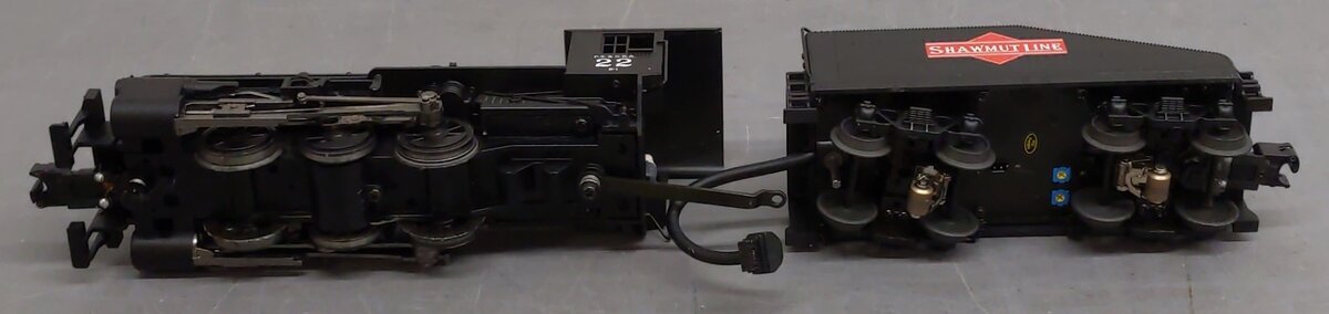 MTH 30-1432-1 Pittsburg Shawmut 0-6-0 USRA Steam Swithcher #22 w/PS2.0 EX/Box