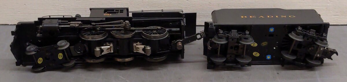 MTH 30-1636-1 O Gauge Reading 4-6-0 Imperial Camelback Steam Engine #651 w/PS3.0 EX/Box
