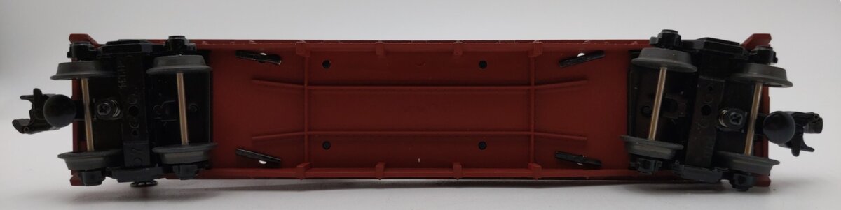 MTH 30-76119 O Gauge New York Central Flat Car w/ Box Trucks EX/Box