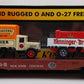 MTH 30-76119 O Gauge New York Central Flat Car w/ Box Trucks EX/Box