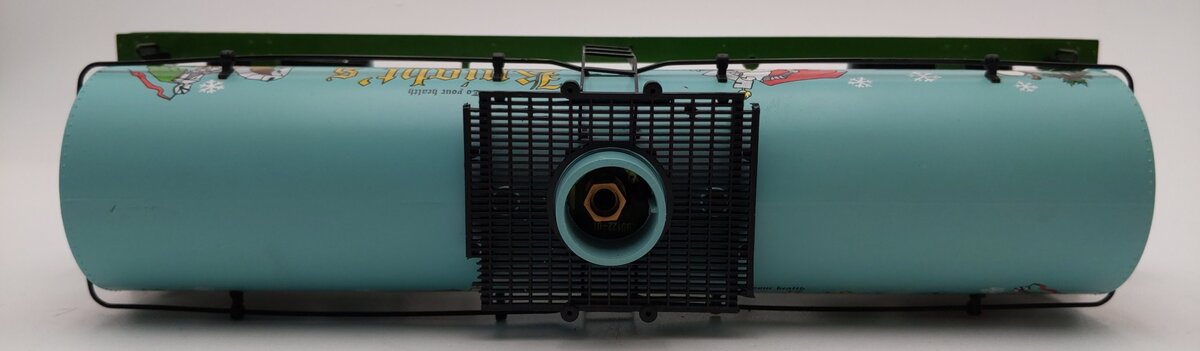 MTH 30-73353 O Gauge Knight Winter Smoking Tank Car EX/Box