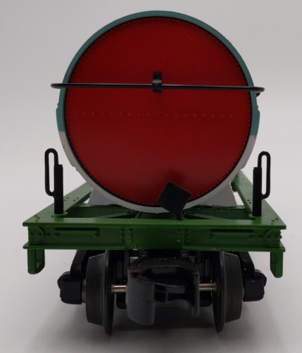 MTH 30-73353 O Gauge Knight Winter Smoking Tank Car EX/Box