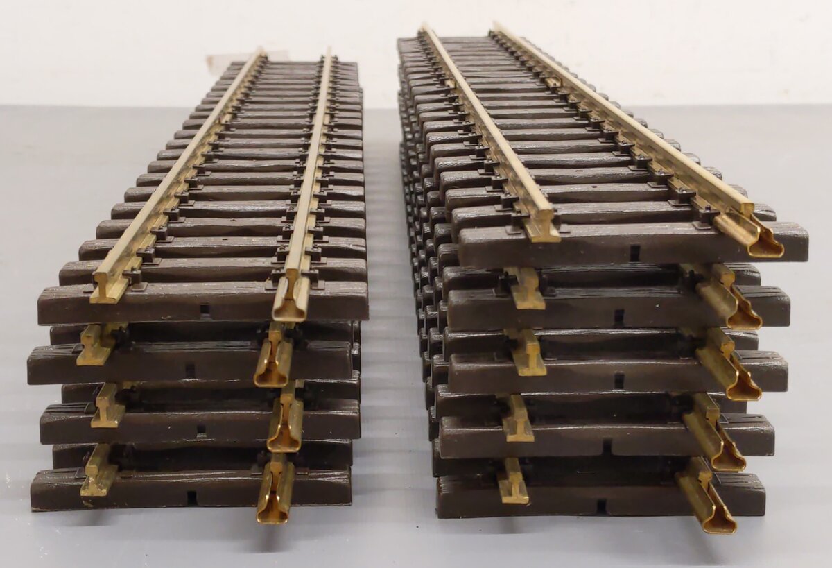 LGB 10600 G Scale 24" Straight Track Sections (9) VG/Box