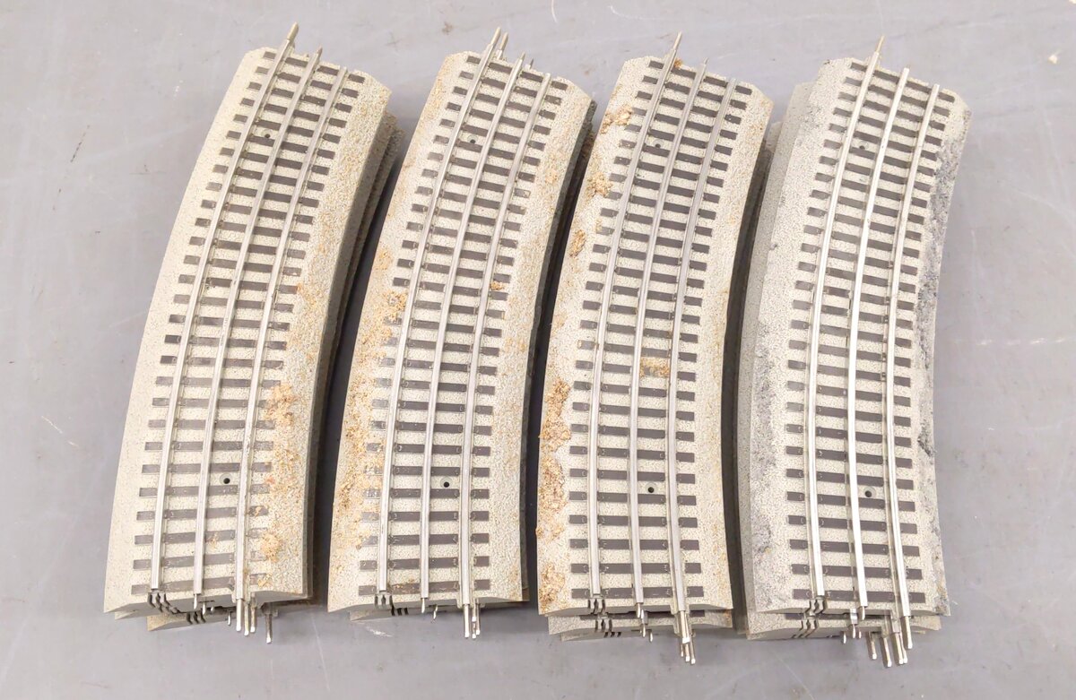 Lionel 6-12056 O FasTrack O60 Curved Track (20) VG