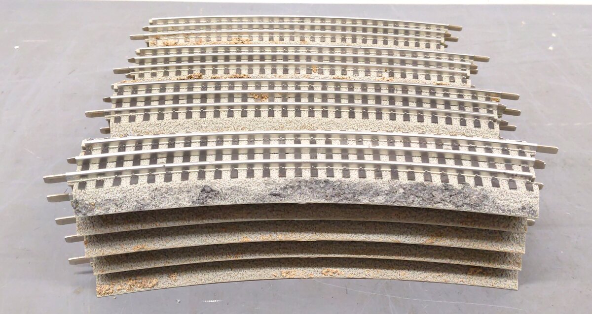Lionel 6-12056 O FasTrack O60 Curved Track (20) VG