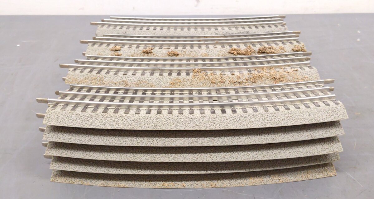 Lionel 6-12056 O FasTrack O60 Curved Track (20) VG