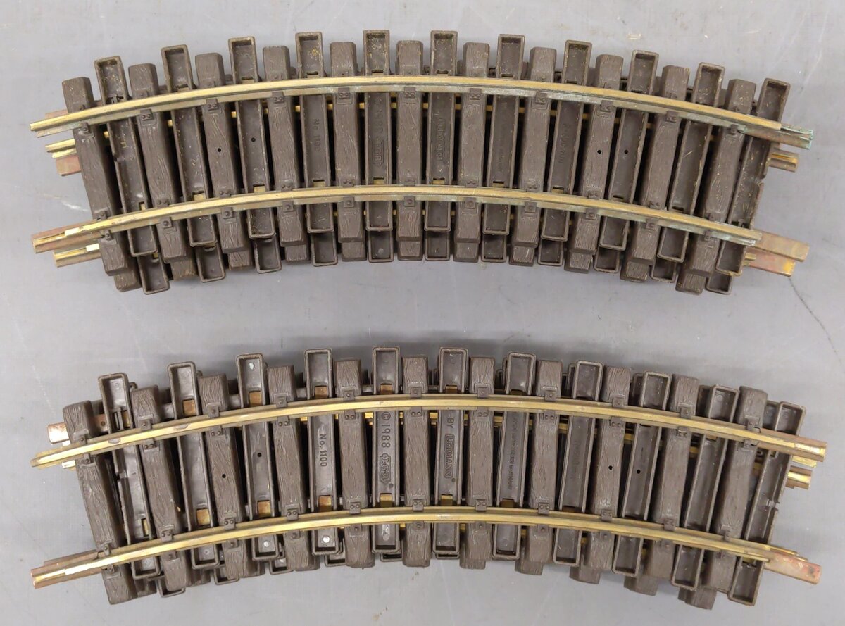 LGB 11000 G Scale R1 30 Degree Curved Track Sections (12)/Box