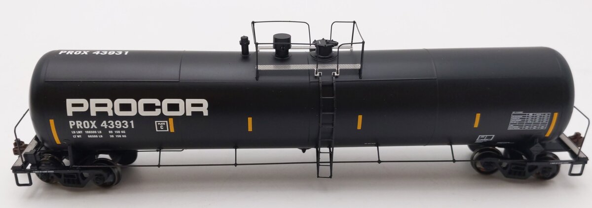 Athearn 94257 HO Procor 30K Gallon Ethanol Tank Car #43931 EX/Box
