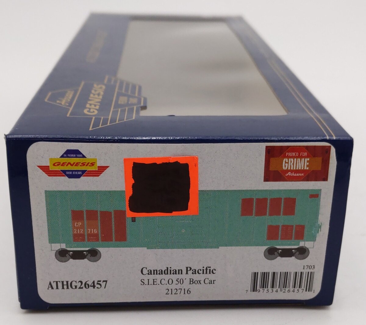 Athearn G26457 HO Canadian Pacific 50' S.I.E.C.O Box Car #212716
