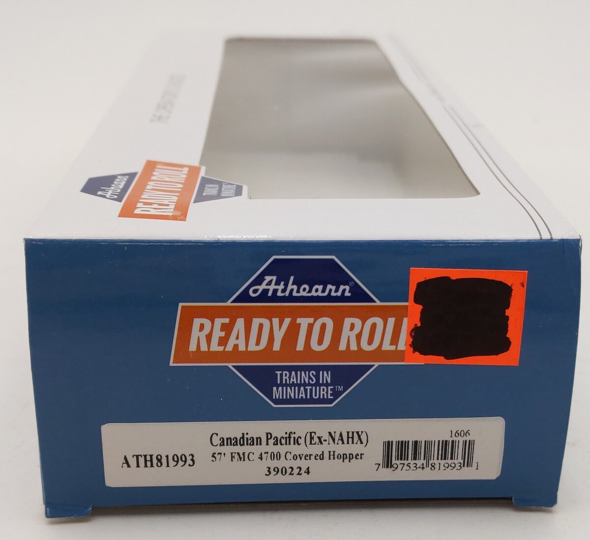 Athearn 81993 HO Ex-NAHX/CPR RTR FMC 4700 Covered Hopper #390224 EX/Box