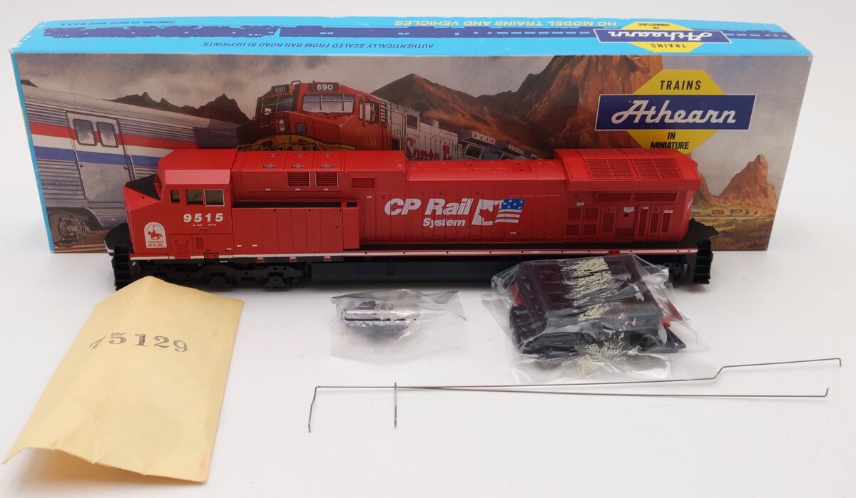 Athearn 4374 HO Scale CP Rail System Dummy Diesel Locomotive #9515 EX/Box
