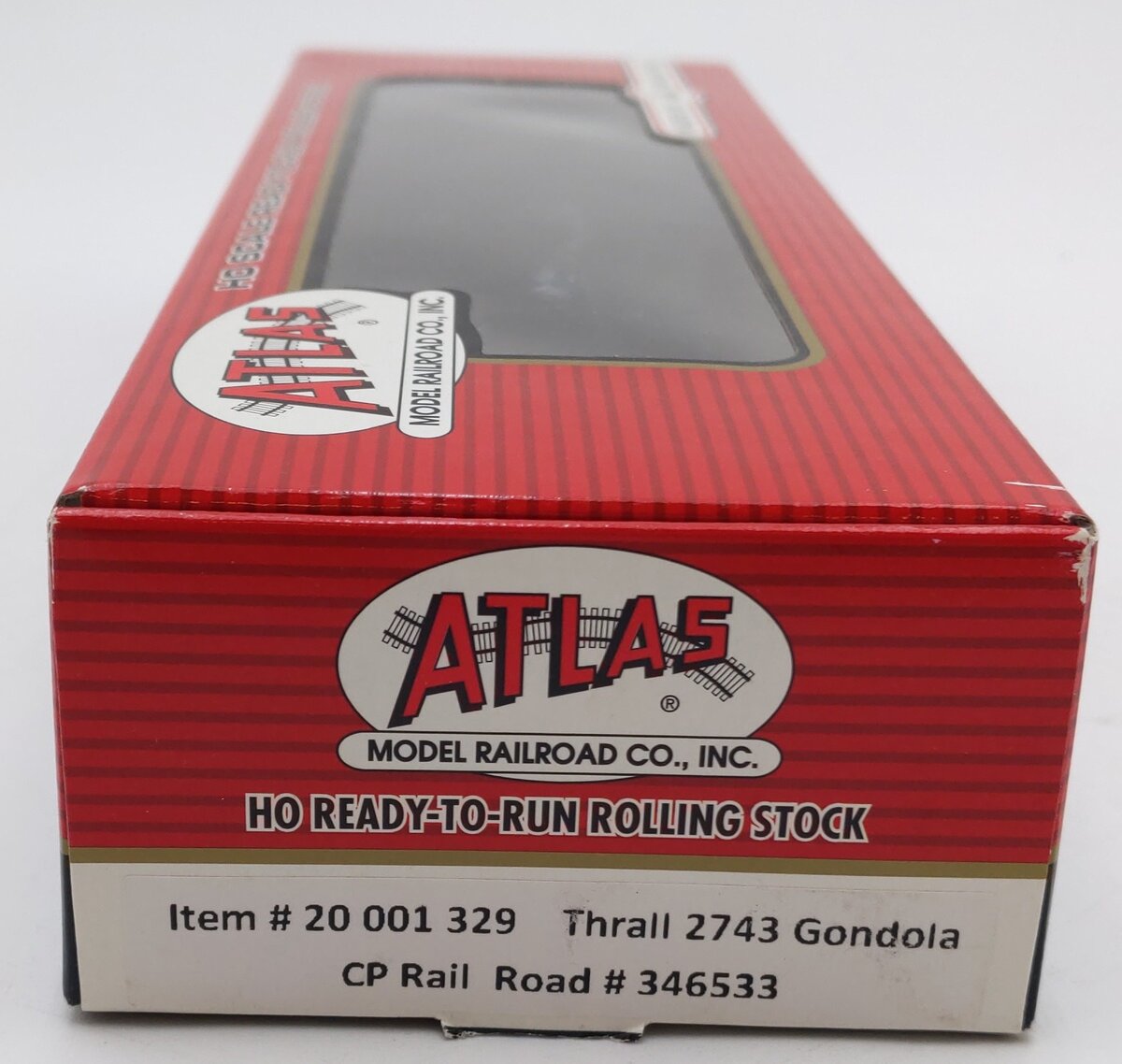 Atlas 20001329 HO Scale Canadian Pacific Rail Thrall 2743 Gondola #346533