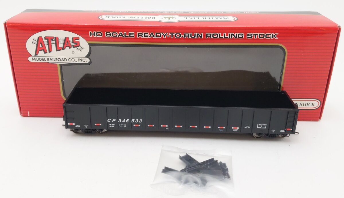 Atlas 20001329 HO Scale Canadian Pacific Rail Thrall 2743 Gondola #346533