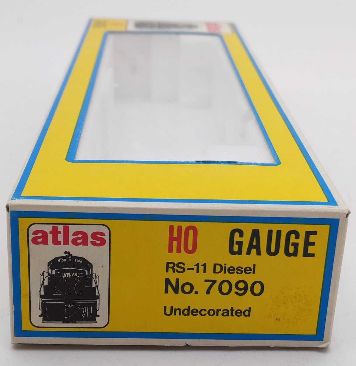 Atlas 7090 HO Undecorated RS-11 Diesel Locomotive VG/Box