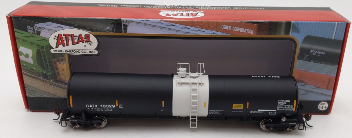 Atlas 20000428 HO Sale GATX 25500 Gallon Tank Car #18329 EX/Box