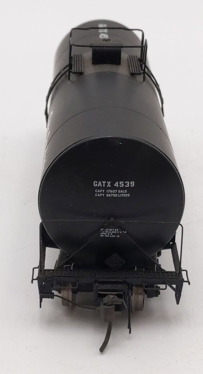 Atlas 6235-4 HO Scale GATX 17,6000 Gallon Corn Syrup Tank Car #4539 EX/Box