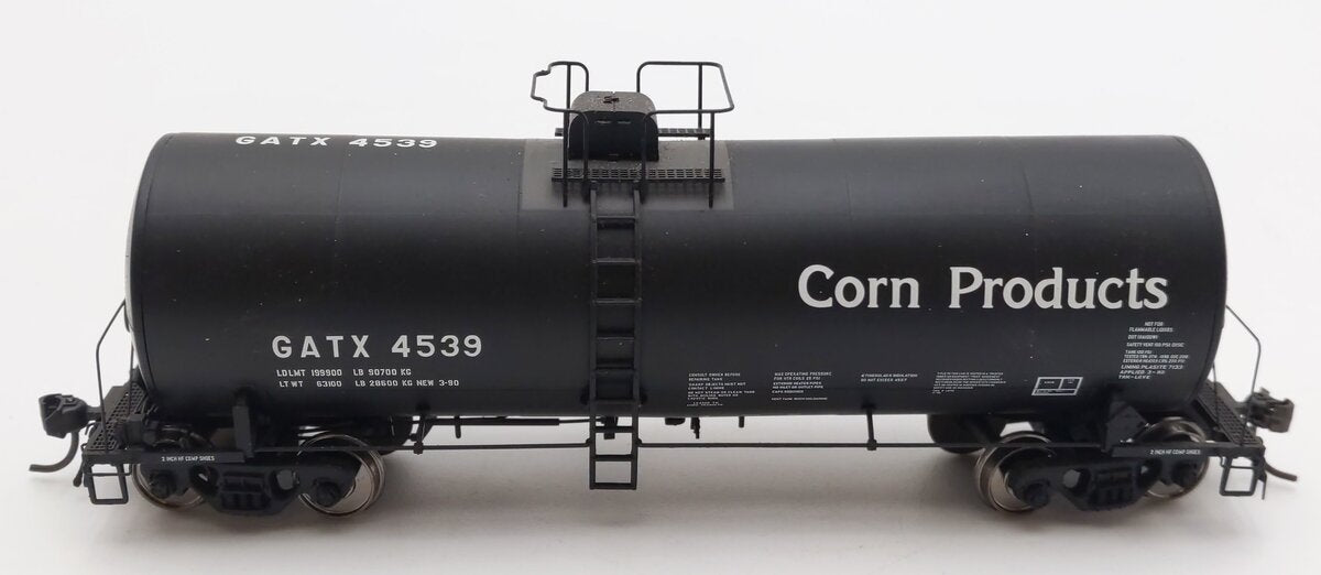 Atlas 6235-4 HO Scale GATX 17,6000 Gallon Corn Syrup Tank Car #4539 EX/Box