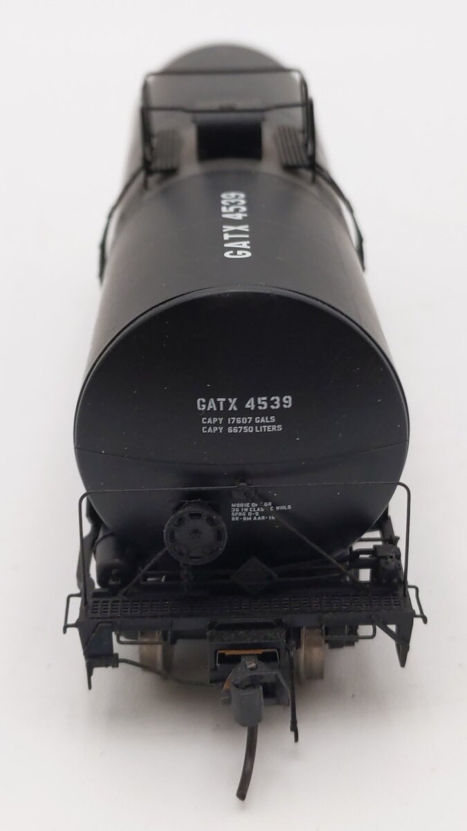 Atlas 6235-4 HO Scale GATX 17,6000 Gallon Corn Syrup Tank Car #4539 EX/Box