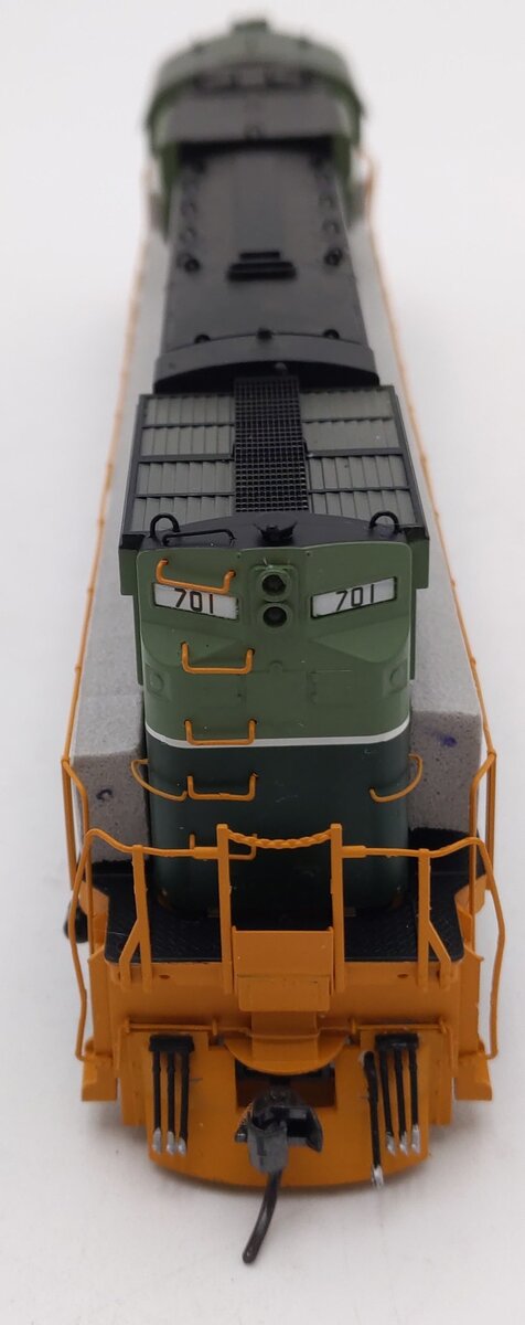 Bowser 23445 HO Scale British Columbia Railway Alco C630M Diesel Locomotive #701 EX/Box