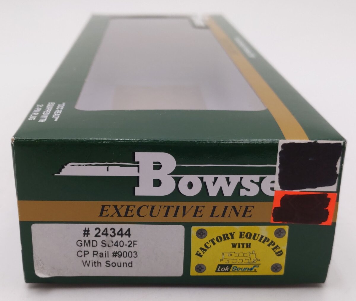 Bowser 24344 HO Canadian Pacific Rail SD40-2F Diesel Engine #9003 w/DCC LN/Box