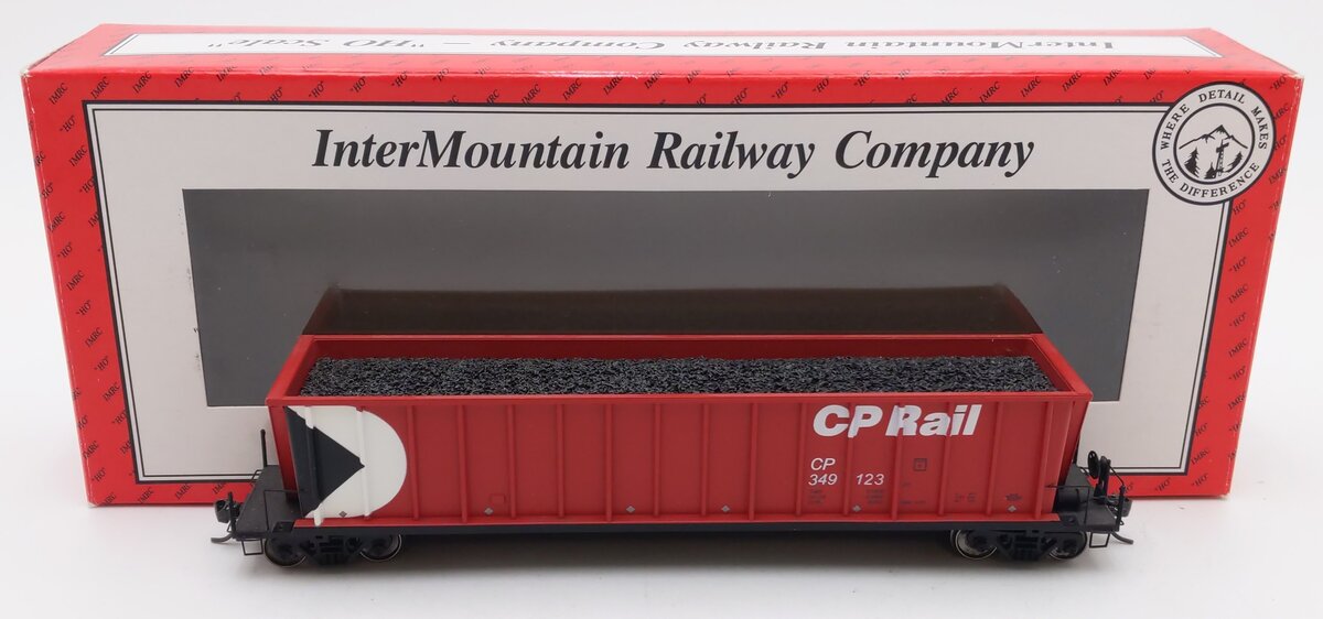 InterMountain 47102-14 HO Scale CP Multi-Mark Bathtub Coal Gondola #349123 LN/Box