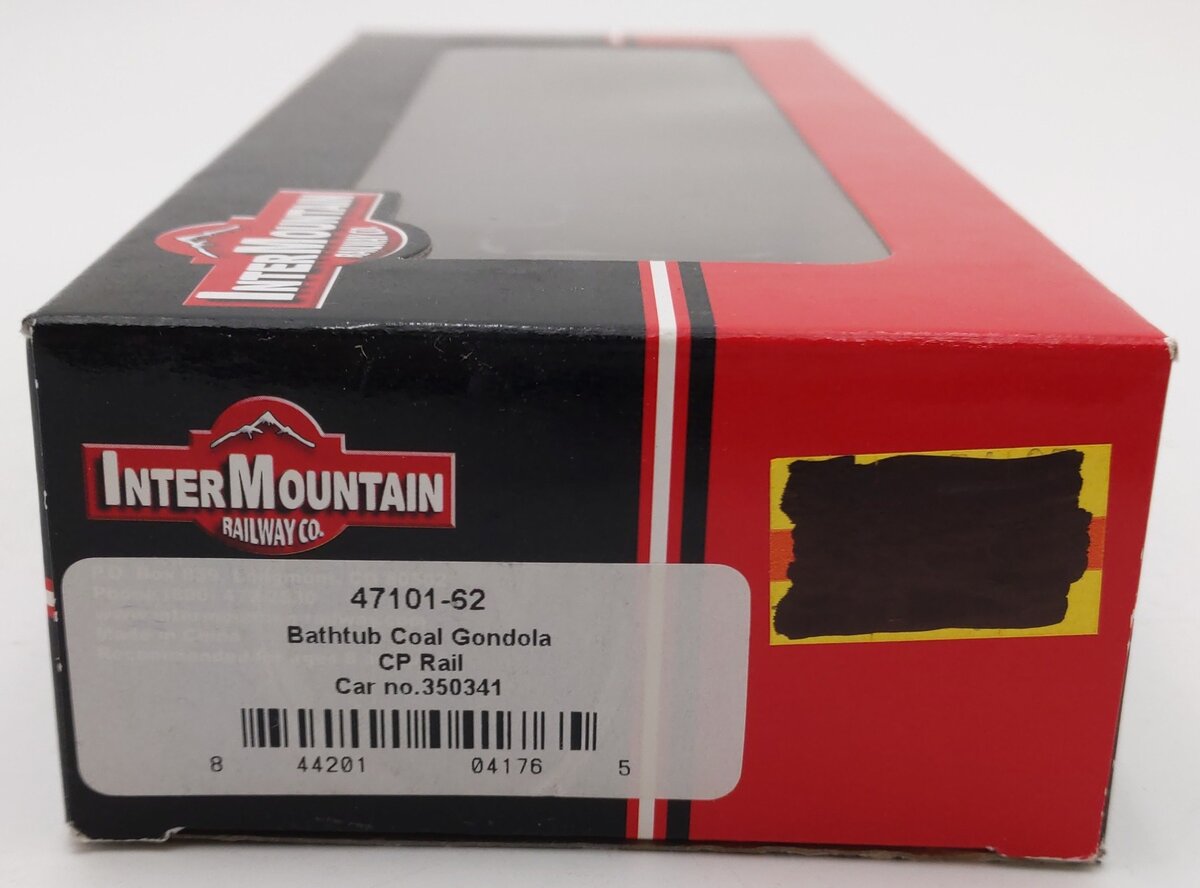 InterMountain 47101-62 HO Canadian Pacific Bathtub Coal Gondola Car #350341 LN/Box