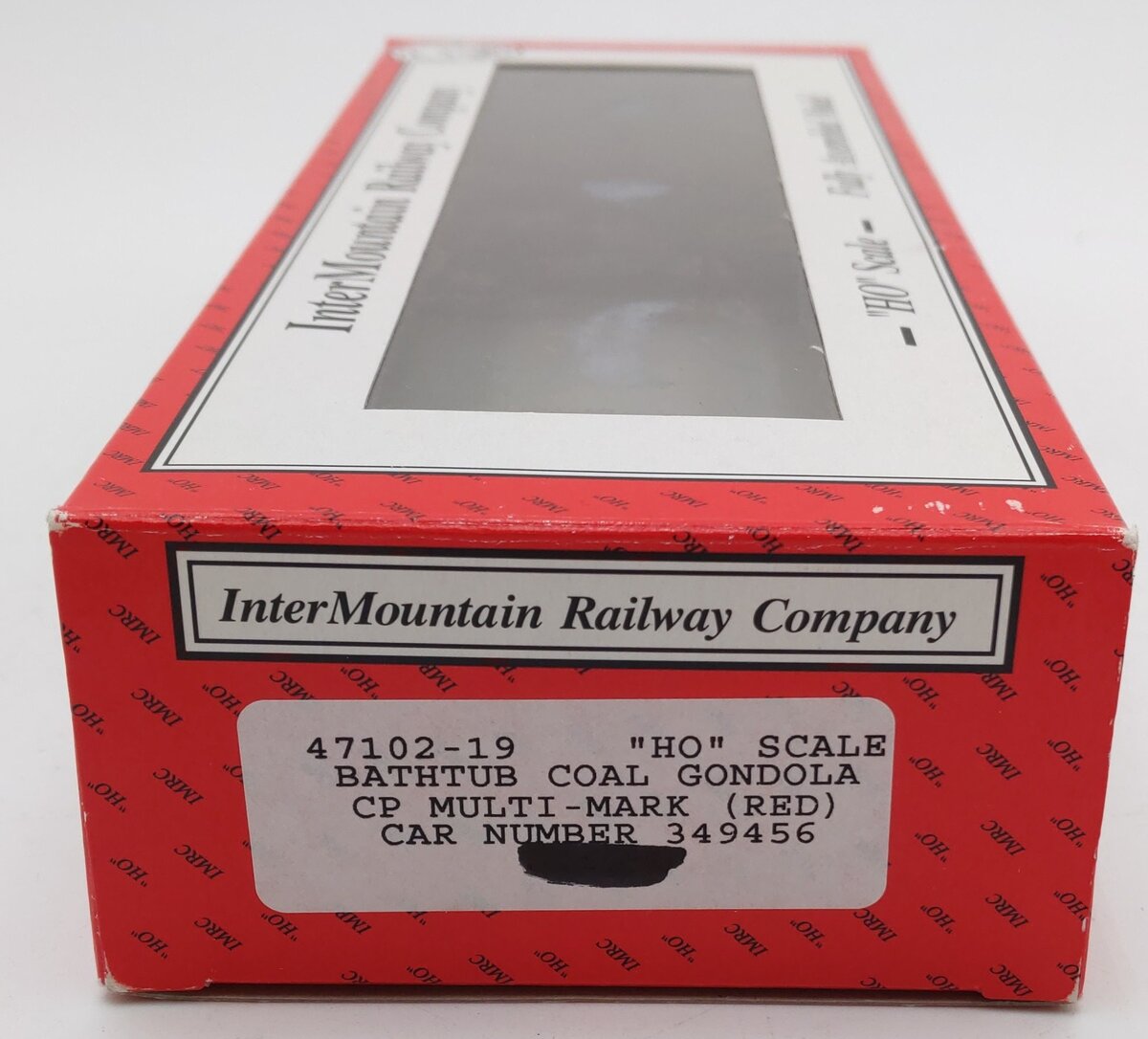 InterMountain 47102-19 HO Scale CP Multi-Mark Bathtub Coal Gondola #349456 EX/Box