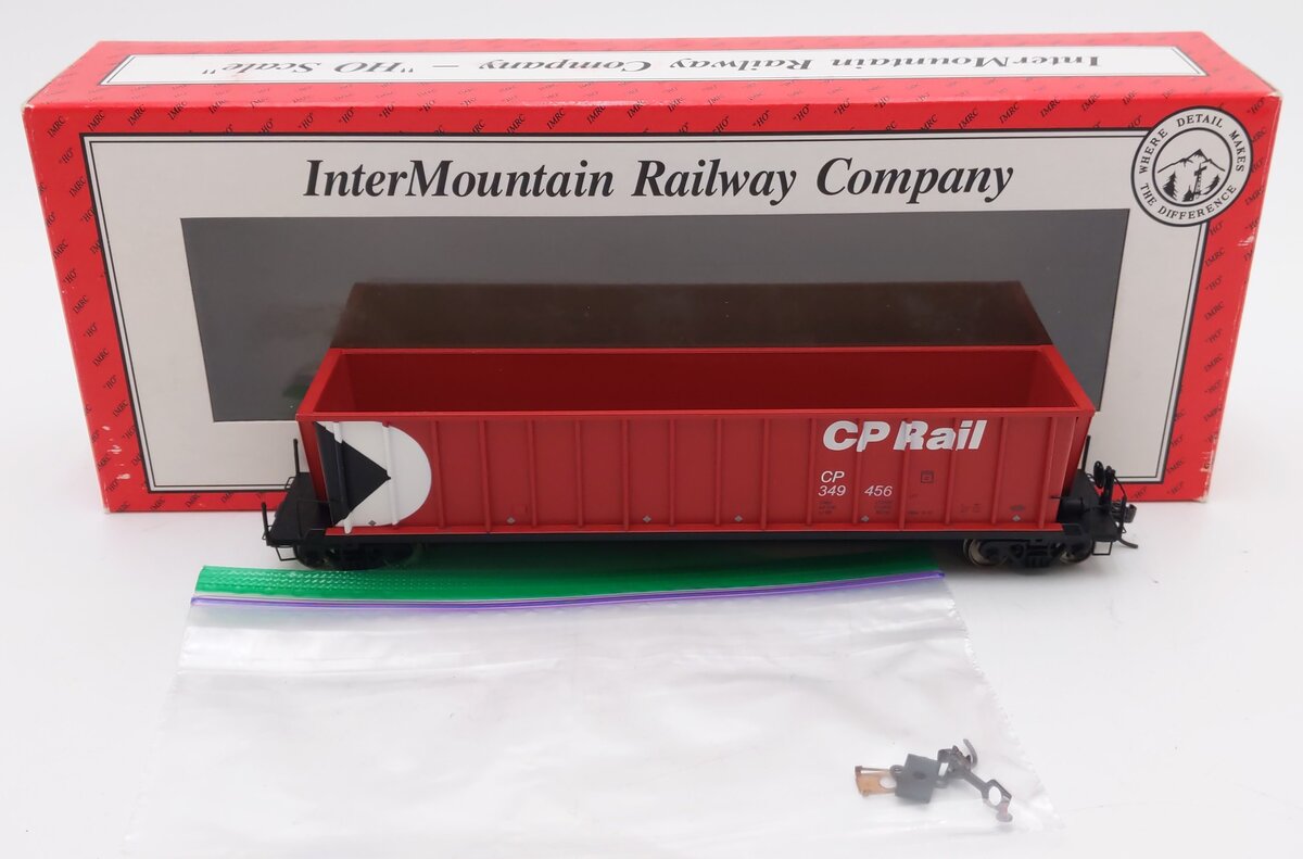 InterMountain 47102-19 HO Scale CP Multi-Mark Bathtub Coal Gondola #349456 EX/Box