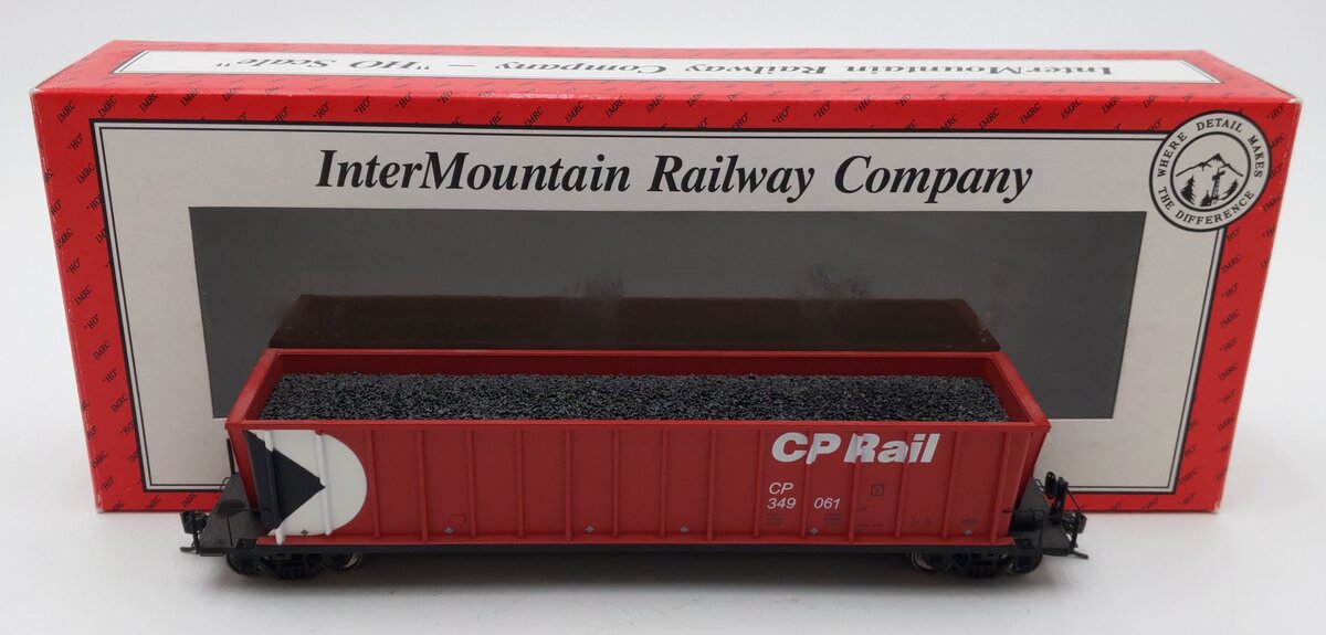 InterMountain 47102-13 HO Scale CP Multi-Mark Bathtub Coal Gondola #349061 LN/Box