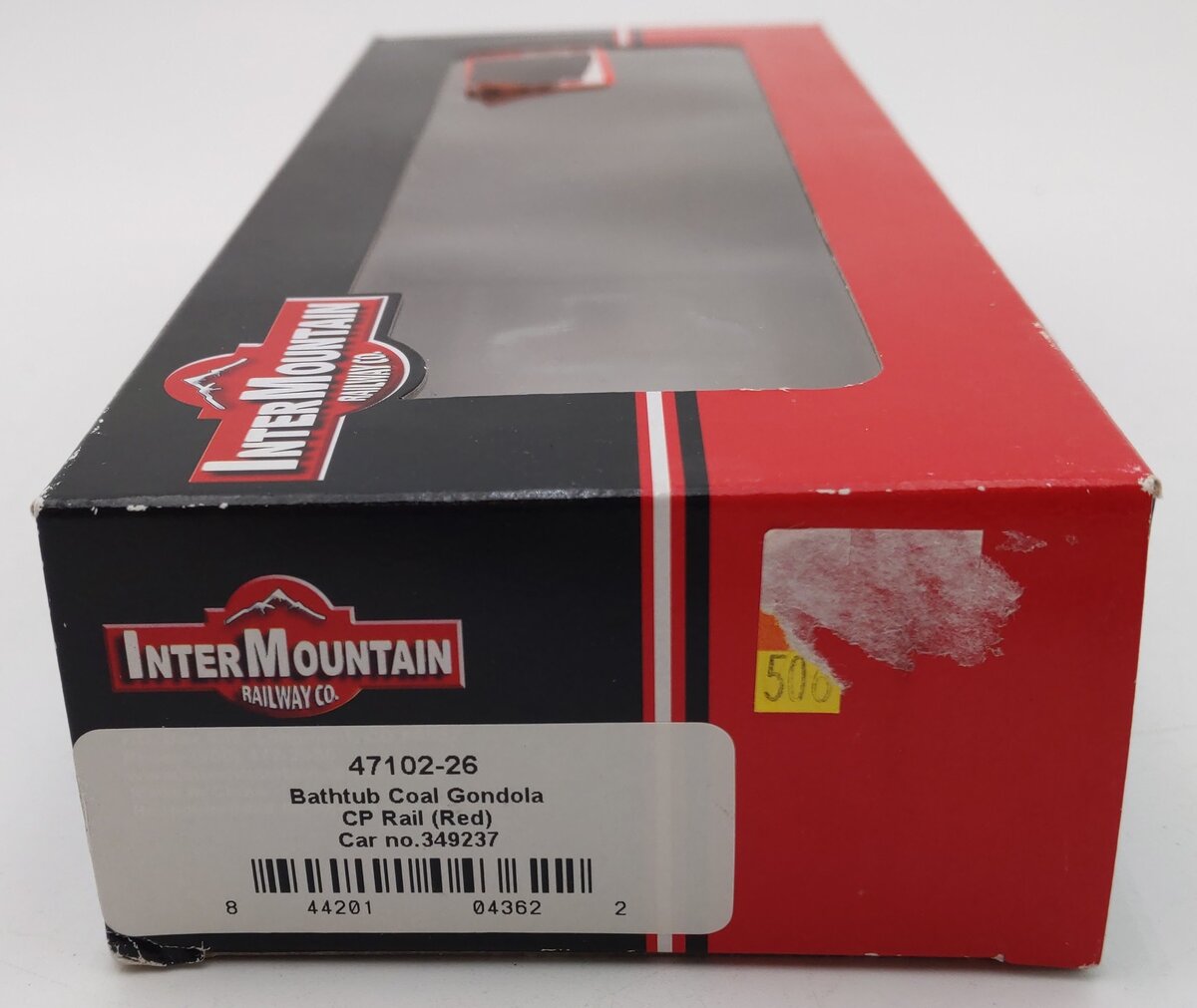InterMountain 47102-26 HO Canadian Pacific Red Bathtub Coal Gondola Car #349237 LN/Box