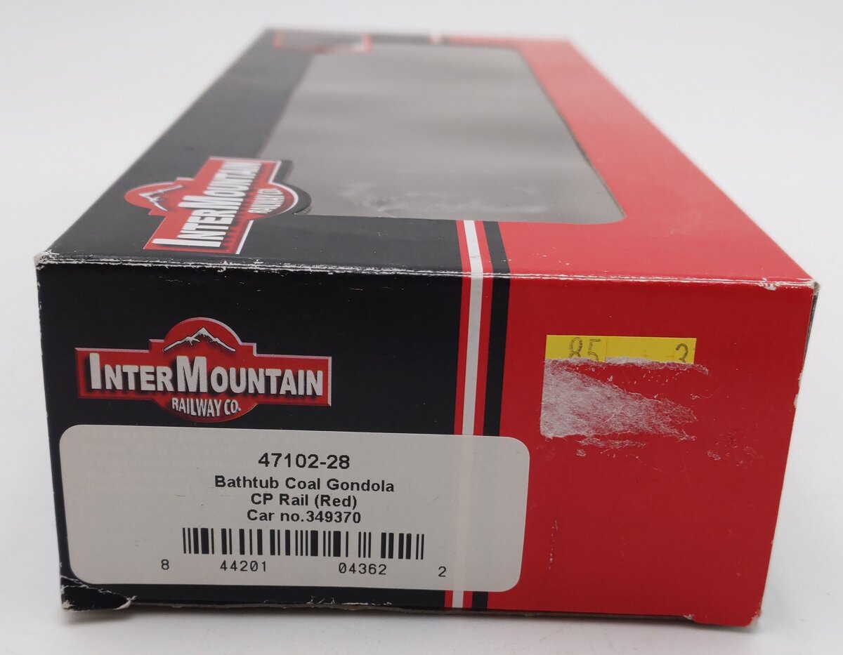 InterMountain 47102-28 HO Canadian Pacific Bathtub Coal Gondola Car #349370 LN/Box