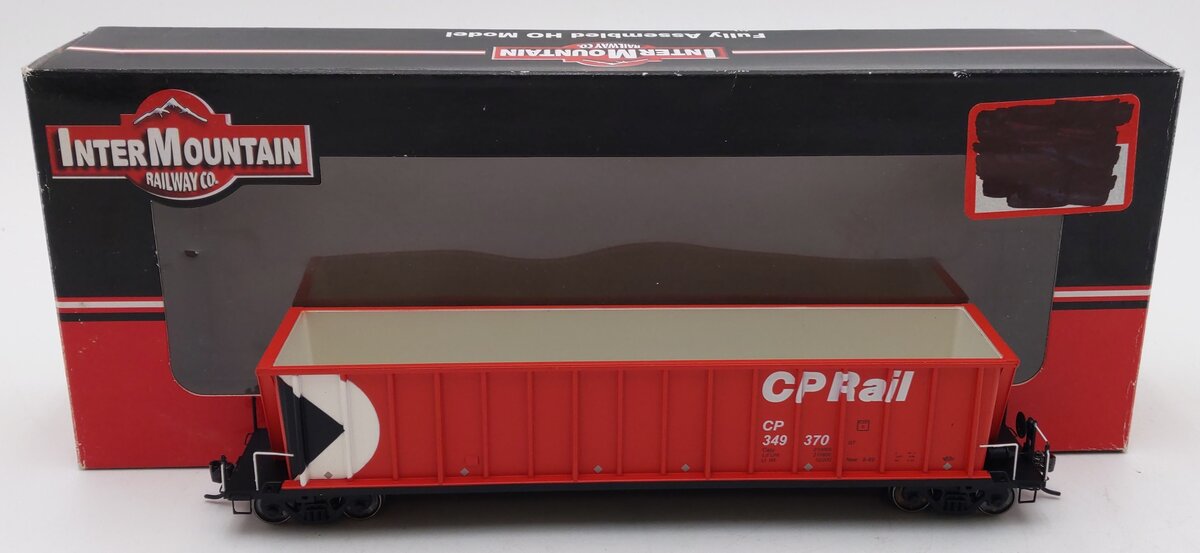 InterMountain 47102-28 HO Canadian Pacific Bathtub Coal Gondola Car #349370 LN/Box
