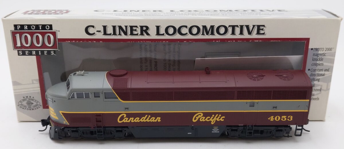 Proto 1000 500015 HO Canadian Pacific C-Liner Diesel Locomotive #4053 EX/Box