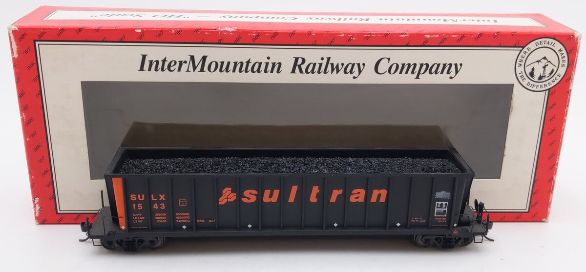 InterMountain 47103-10 HO Bathtub Coal Sultran Gondola Car #1543 LN/Box
