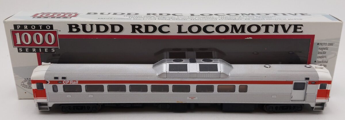 Proto 2000 LL239717 HO CP Rail Dayliner Budd RDC Diesel Locomotive #9101 EX/Box