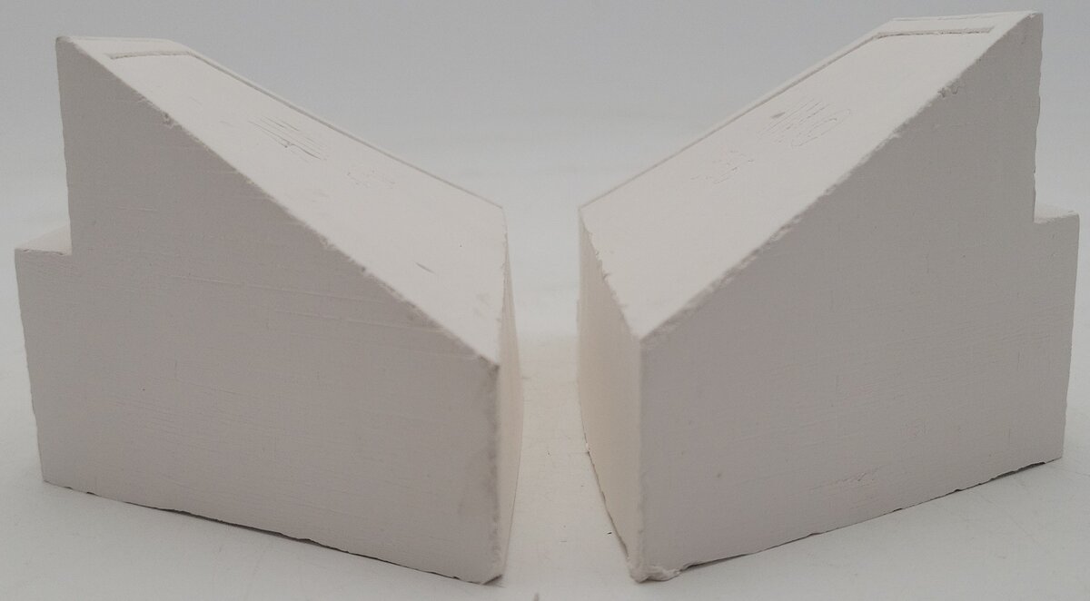 Monroe Models 556 HOn3 Bridge Abutment Board (Pack of 2) EX/Box