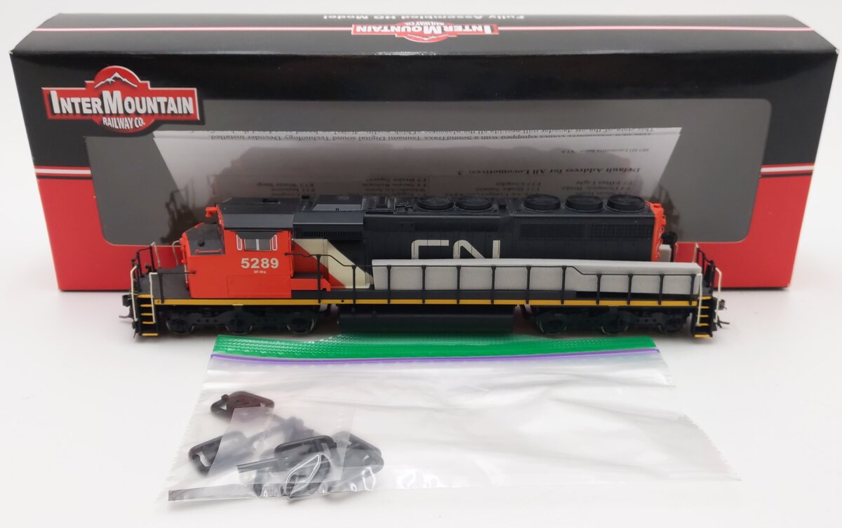 InterMountain 49303S-02 HO CN SD40-2W Diesel Locomotive #5289 w/ Sound EX/Box